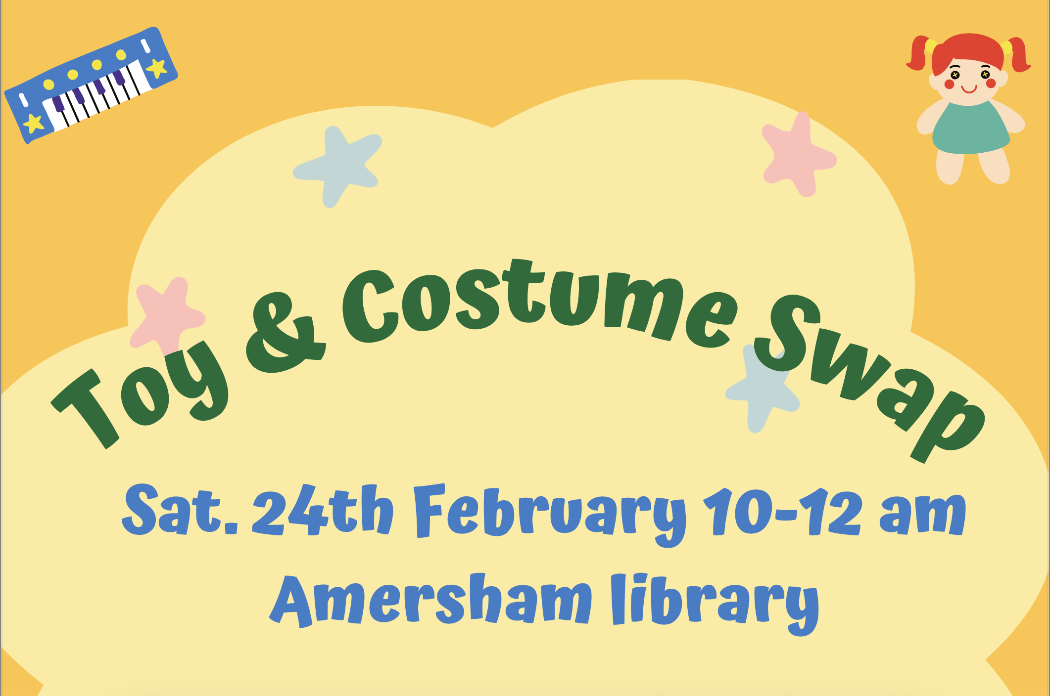 Toy & Costume Swap at Amersham Library Sustainable Amersham